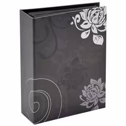Walther Design Grindy, Noir, Gris, 100 feuilles, 10 x 15, Papier, 125 mm, 165 mm