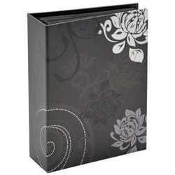 Walther Design Grindy album photo et protège-page Noir, Gris 100 feuilles 10 x 15