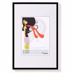 Walther Design New Lifestyle 21 x 29,7 DIN A4, Plastique, Noir, 13 x 18 cm, 210 mm, 297 mm