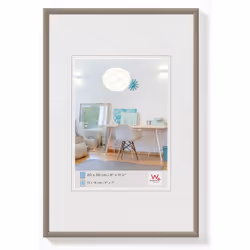 Walther Design KV090D, Plastique, Acier, Cadre pour une seule photo, Mur, 42 x 59,4 cm, Rectangulaire
