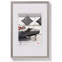 Walther Design AJ050D, Cadre pour une seule photo, Aluminium, Acier, 30 x 40 cm, Rectangulaire, Allemagne