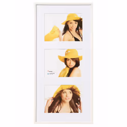Walther Design KV338W, Plastique, Blanc, Multi cadre, Mur, 13 x 18 cm, Rectangulaire
