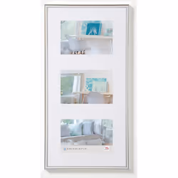 Walther Design KV320S, Cadre pour une seule photo, Argent, Rectangulaire, Allemagne, 280 mm, 16 mm