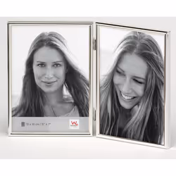 Walther Design WD218S, Cadre pour une seule photo, Argent, Argent, Rectangulaire, Allemagne, 270 mm