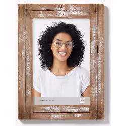 Walther Design YA030W, Cadre pour une seule photo, Bois, Blanc, Bois, 20 x 30 cm, Rectangulaire, Portrait