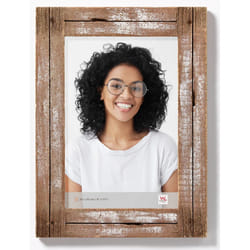 Walther Design YA030W cadre photos Cadre pour une seule photo Blanc, Bois