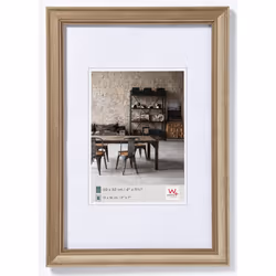 Walther Design JA520D, Polystyrène, Métallique, Cadre pour une seule photo, 10 x 15 cm, Rectangulaire, 190 mm