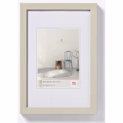 Walther Design JG070W, Polystyrol, Blanc, Cadre pour une seule photo, Mur, 40 x 60 cm, Rectangulaire