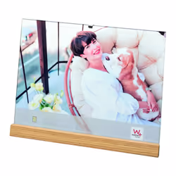Walther Design YQ015H, Cadre pour une seule photo, Bois, Naturel, 10 x 15 cm, Rectangulaire, Allemagne