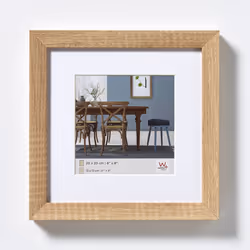 Walther Design EF220E, Cadre pour une seule photo, Bois, 13 x 13 cm, Rectangulaire, Allemagne, 215 mm