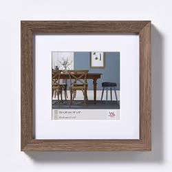 Walther Design EF220N, Cadre pour une seule photo, Bois, 13 x 13 cm, Rectangulaire, Allemagne, 215 mm