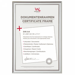 Walther Design KP130S cadre photos Cadre pour une seule photo Argent