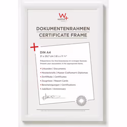 Walther Design KP130W, Cadre pour une seule photo, Blanc, 13 x 18 cm, Rectangulaire, Allemagne, 238 mm