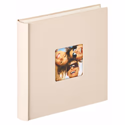 Walther Design FA-208-C, Beige, 100 feuilles, Reliure à l'anglaise, Papier, Blanc, 300 mm