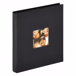Walther Design Fun, Noir, 400 feuilles, XL, 310 mm, 330 mm, 3 cm