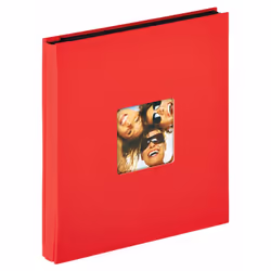Walther Design Fun, Rouge, 400 feuilles, XL, 310 mm, 330 mm, 3 cm