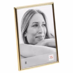 Walther Design WD015G, Cadre pour une seule photo, Métal, Or, 10 x 15 cm, Rectangulaire, Allemagne