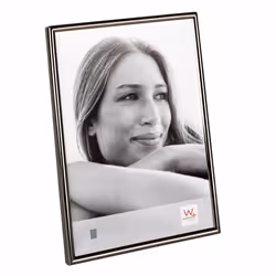 Walther Design WD318D, Métal, Noir, Cadre pour une seule photo, 13 x 18 cm, Rectangulaire, Allemagne