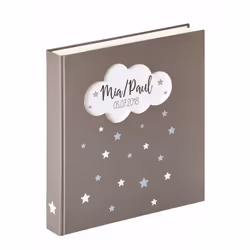 Walther Design Baby Magical, Marron, Blanc, 50 feuilles, 280 mm, 35 mm, 31 cm