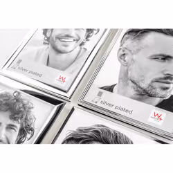 Walther Design BI015S, Cadre pour une seule photo, Argent, 10 x 15 cm, Rectangulaire, Allemagne, 157 mm