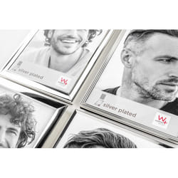 Walther Design BI015S cadre photos Cadre pour une seule photo Argent
