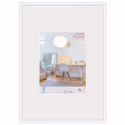 Walther Design KVX426W, Cadre pour une seule photo, Acrylique, Blanc, 42 x 59,4 cm, Rectangulaire, Allemagne