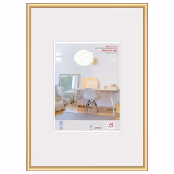 Walther Design KVX080G, Cadre pour une seule photo, Acrylique, Or, 50 x 70 cm, Rectangulaire, Allemagne