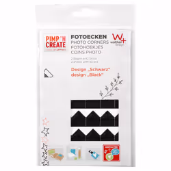 Walther FE084B, Noir, Papier, 1 mm, 100 mm, 150 mm, 84 pièce(s)