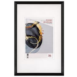 Cadre photo - Select - 30x40 cm - Bois noir - Verre acrylique - Design contemporain