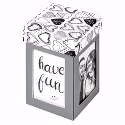 Walther Design FB-280-D, Cadre pour une seule photo, Papier, Gris, 7,6 x 11 cm, Rectangulaire, Allemagne