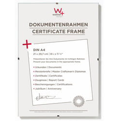 Walther Design RB130K cadre photos Cadre pour une seule photo Transparent