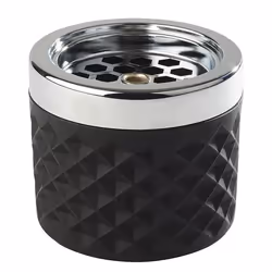 APS-Germany 00582, Rond, Noir, Verre, Métal, 95 mm, 95 mm, 80 mm