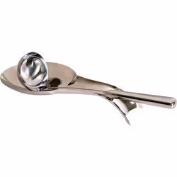 APS-Germany 00650, Repose-cuillère, Acier inoxydable, Acier inoxydable, 110 mm, 130 mm, 35 mm