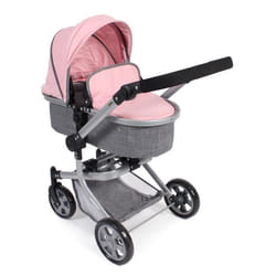 Poussette combinée Mika pour poupée - coloris 15