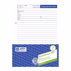 Avery 1210 papier de calculs et de déclarations 50 pièce(s) 210 mm - Vue supplémentaire 2