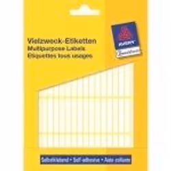 Avery Multipurpose Labels, White 37 x 5, 37 x 5, 1976 pièce(s)