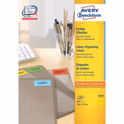 Avery Etiquette couleur