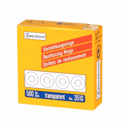 Avery 3510, étiquette de fixation, Transparent, Polypropylène, 13 mm