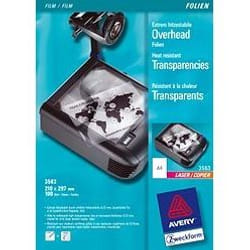 Avery Folie A4 100 feuilles