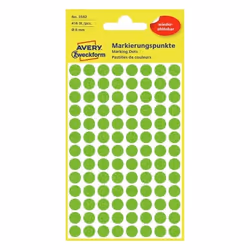 Avery 3592, Vert, Rond, Amovible, Universel, Papier, Allemagne