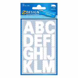 Avery 3786, Blanc, Permanent, 7,6 cm, 12 cm, 30 pièce(s), 2 feuilles