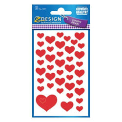 Avery 4371 autocollant décoratif Papier Rouge Permanent 117 pièce(s)