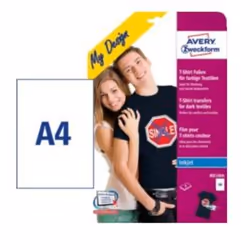 Avery MD1004 textile imprimable