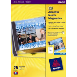 Avery J8435-25 étiquette à imprimer Blanc