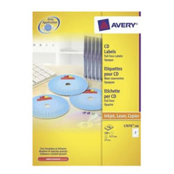 Avery L7676-100 étiquette à imprimer Blanc Imprimante d'étiquette adhésive