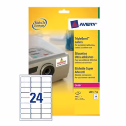 Avery L6141-20 étiquette à imprimer Blanc Imprimante d'étiquette adhésive - Vue supplémentaire 7