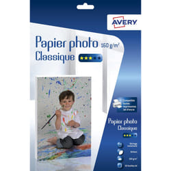 Avery C9431-50 papier photos A4 Blanc Gloss
