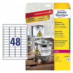 Avery L4778-8 étiquette à imprimer Blanc Imprimante d'étiquette adhésive
