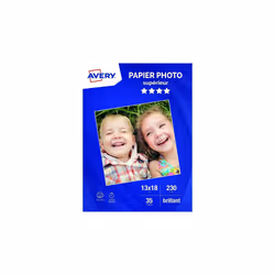 Papier photo AVERY 35 Photos brillantes A4 180g