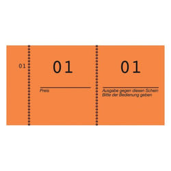 Avery 869-10-1 ticket et rouleau de tickets 100 pièce(s)